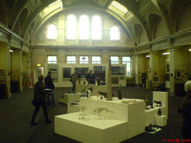Interior shot, RUA Annual Exhibition