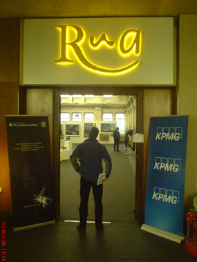 Entrance to RUA Annual Exhibition