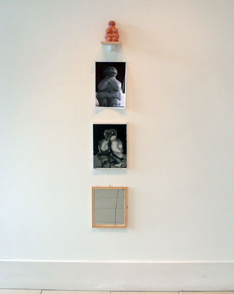 Alison Pilkington: My Willendorf, 2010, installation shot; courtesy the artist