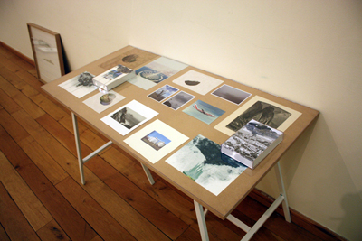 Cora Cummins: Plotting table, 2009, mixed media; courtesy the artist