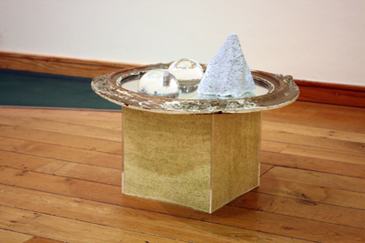 Cora Cummins: Mirrored island, 2009, mixed media; courtesy the artist