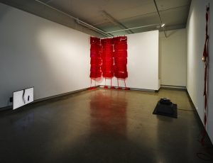 Installation shot of Denis McNulty’s ‘I'm Getting Parts’ at Oonagh Young Gallery. Photograph courtesy of the artist.