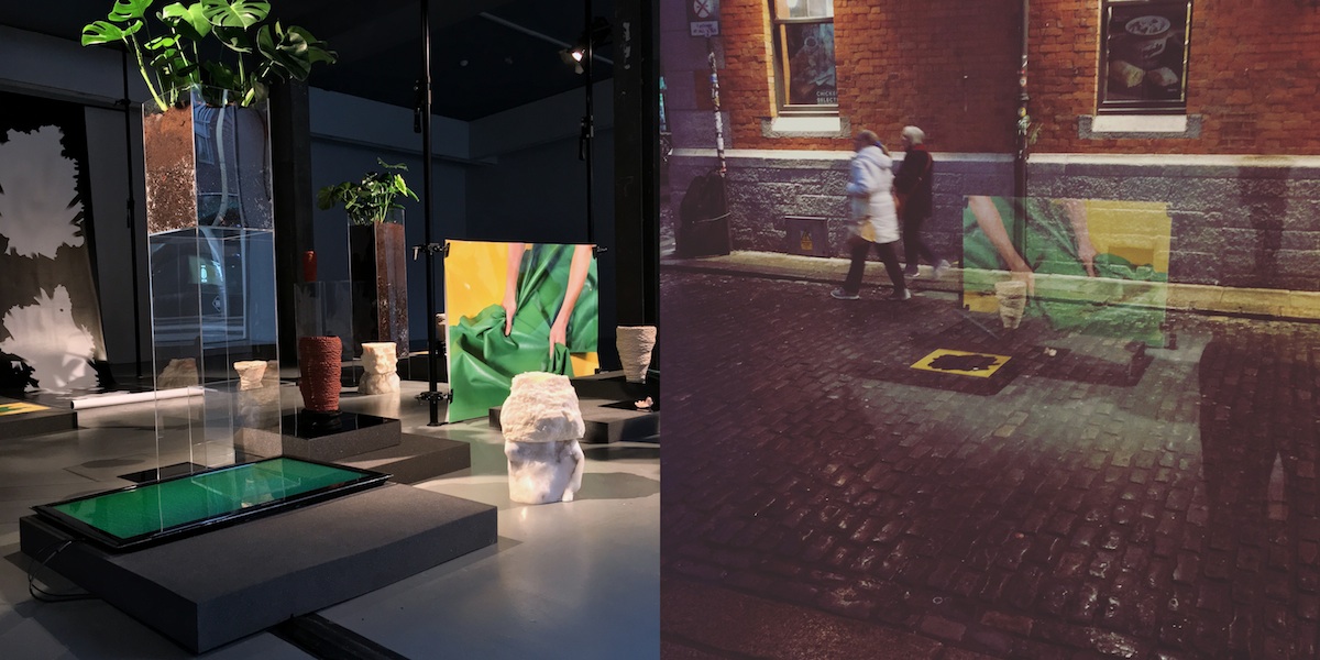 Installation views of Barbara Knezevic’s ‘Exquisite tempo sector at Temple Bar Gallery + Studios. Photographs courtesy of the writer.