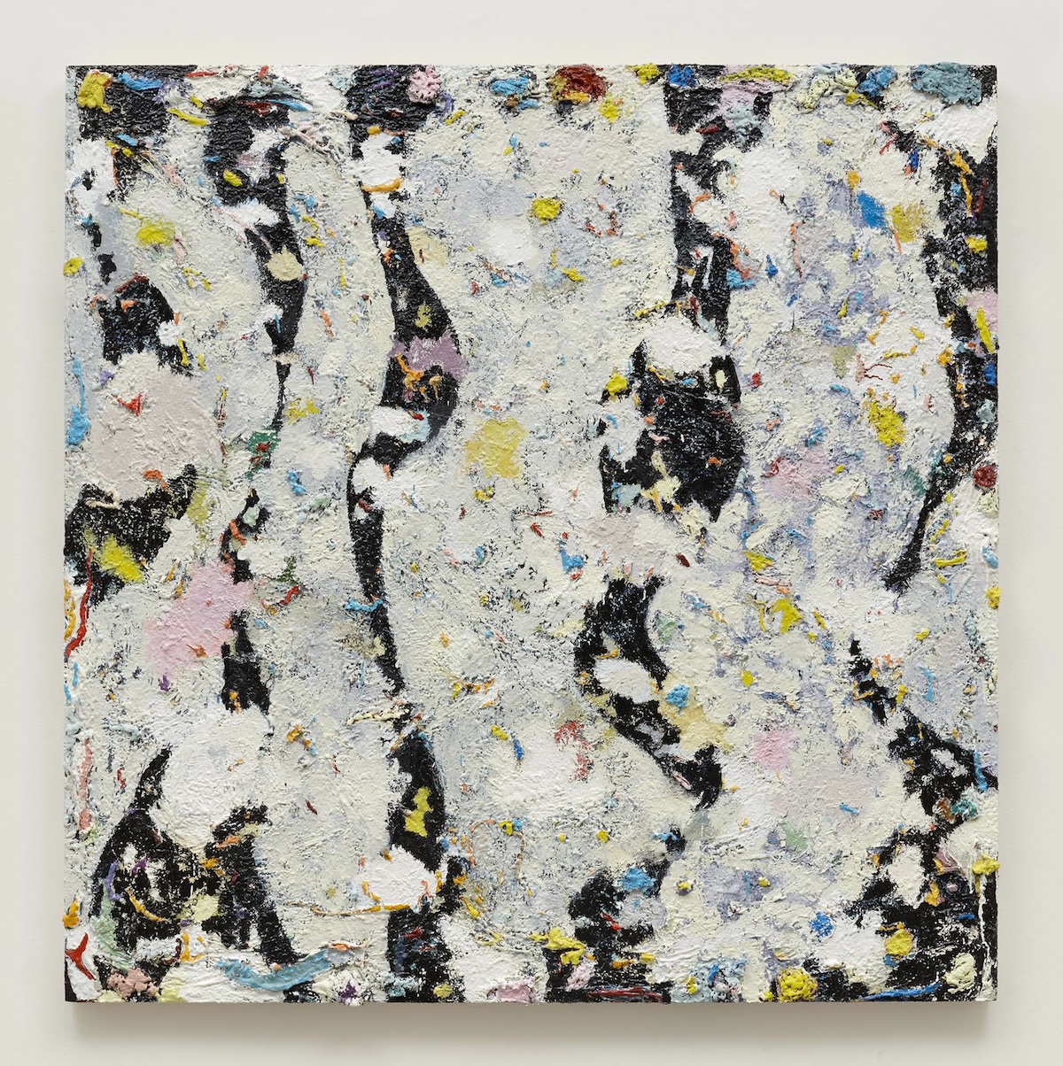 Phillip Allen, Deepdrippings (International Version), 2017, oil on board, 183 x 183 cm, image courtesy the artist and Kerlin Gallery. Photography by Denis Mortell.