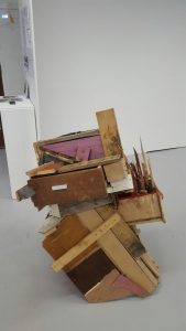 Clare Scott, 'This wasn’t the first time it had happened', installation view, image courtesy of the writer.