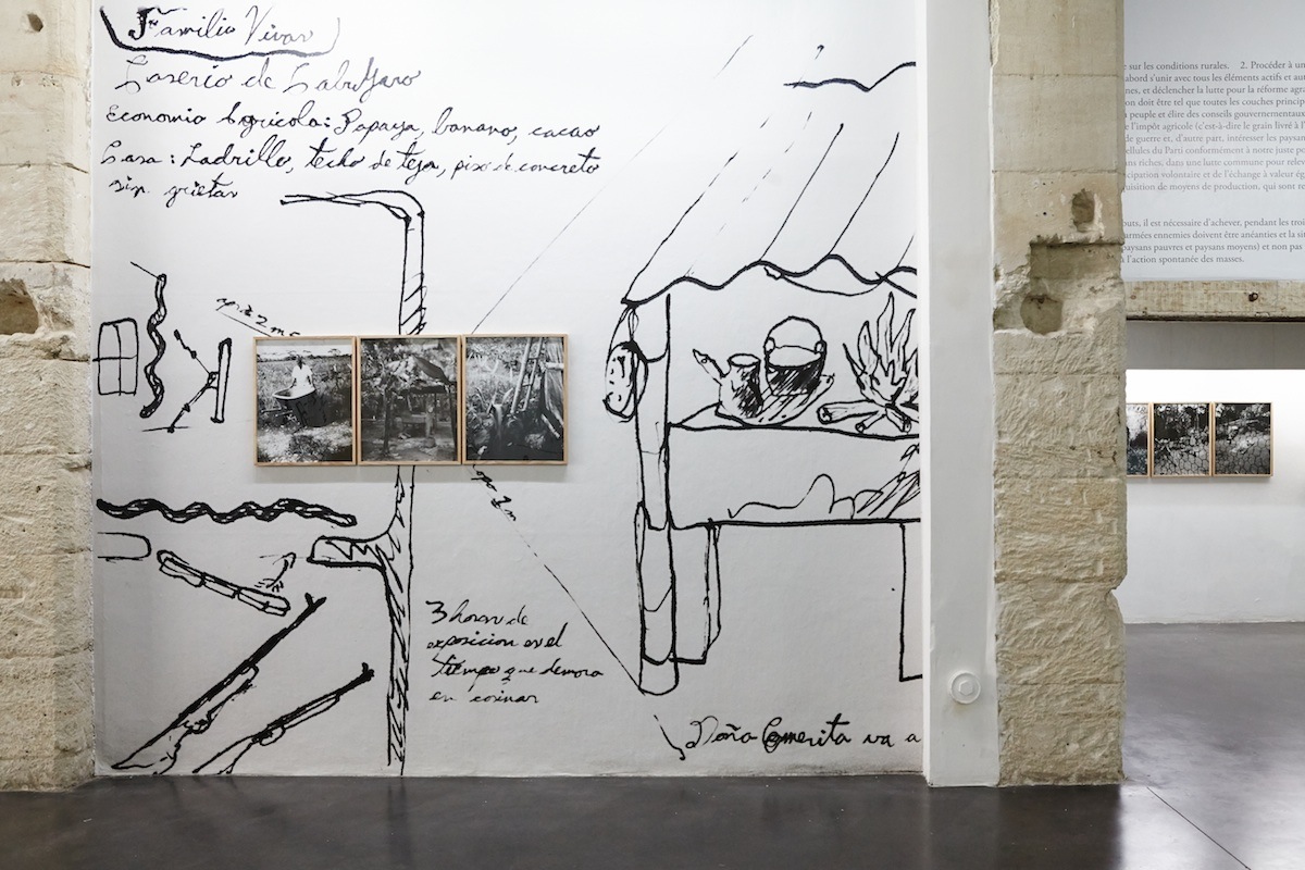 Installation view of Marcos Avila Forero at La Compagnie, Lieu de Creation, Printemps de l’Art Contemporain, Marseille 2017 © jc Lett.