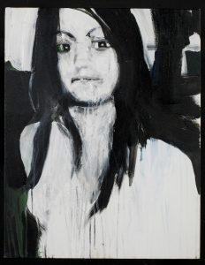 Brian Maguire, Brenda Berenice Castillo Garcia, 2011, acrylic on canvas, 76 x 55cm, Private Collection.