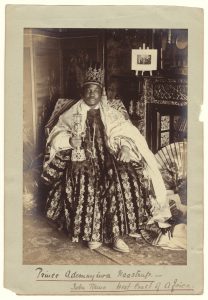 Francis W. Joaque, West African King, c1870