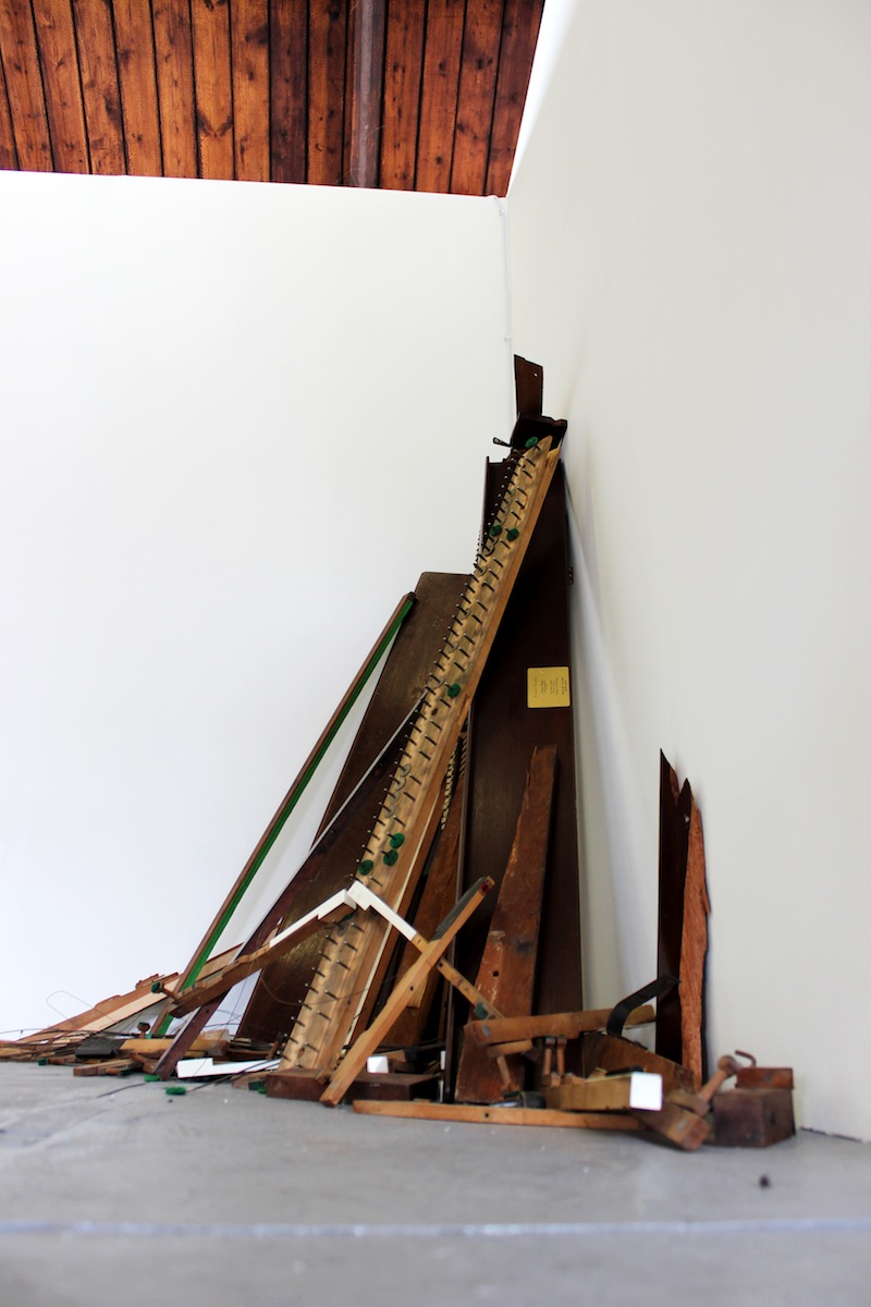 Andrea Calabro, The silence of growing, installation view, image courtesy of the artist.