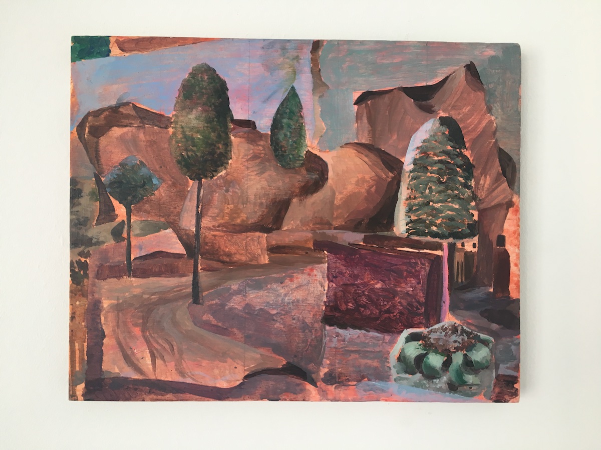 Patrick Redmond, Untitled (Landscape), 35.5 x 28.5 cm. Image courtesy of the writer.