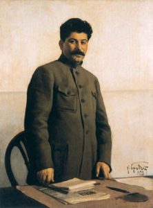 Fig 15: Isaak Brodsky, Portrait of Stalin (1928)