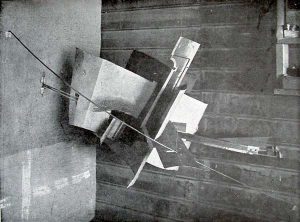 Fig 16: Vladimir Tatlin, Corner Counter-Relief (1914-15) from the 0.10 exhibition of 1915, Unattributed photographer.