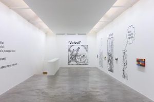 Liam Gillick, A Depicted Horse is not a Critique of a Horse, Installation view. Image courtesy of the artist and Kerlin Gallery, Dublin