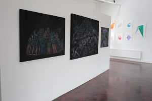 Andrew Neville, Up on the Hill, installation view, image courtesy of the artist.