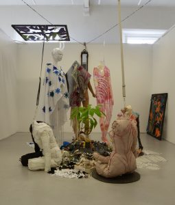 Kat Cordeux, installation view, image courtesy of the writer.